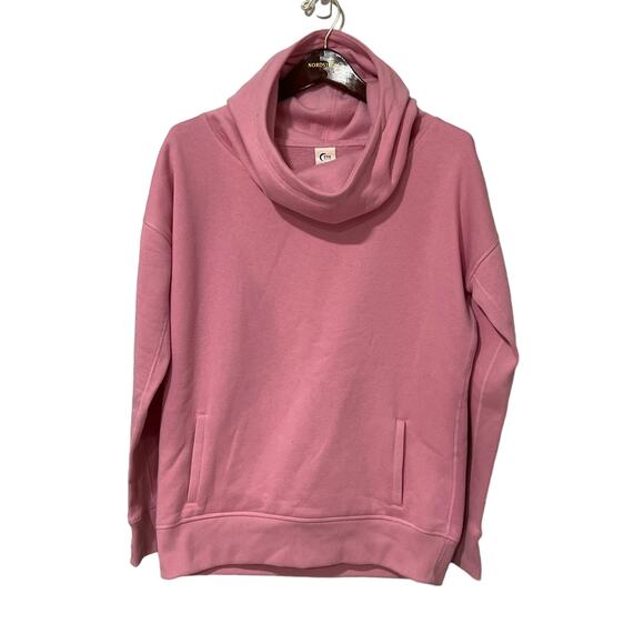 Zyia Active Tops - Zyia Active, Pink, Oh so soft, Cowl, Funnle neck hoodie, SIze M, 1015S
